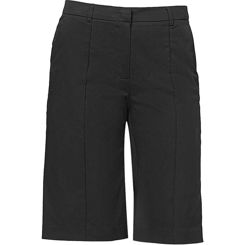 Création L Strečové krátke nohavice, čierne