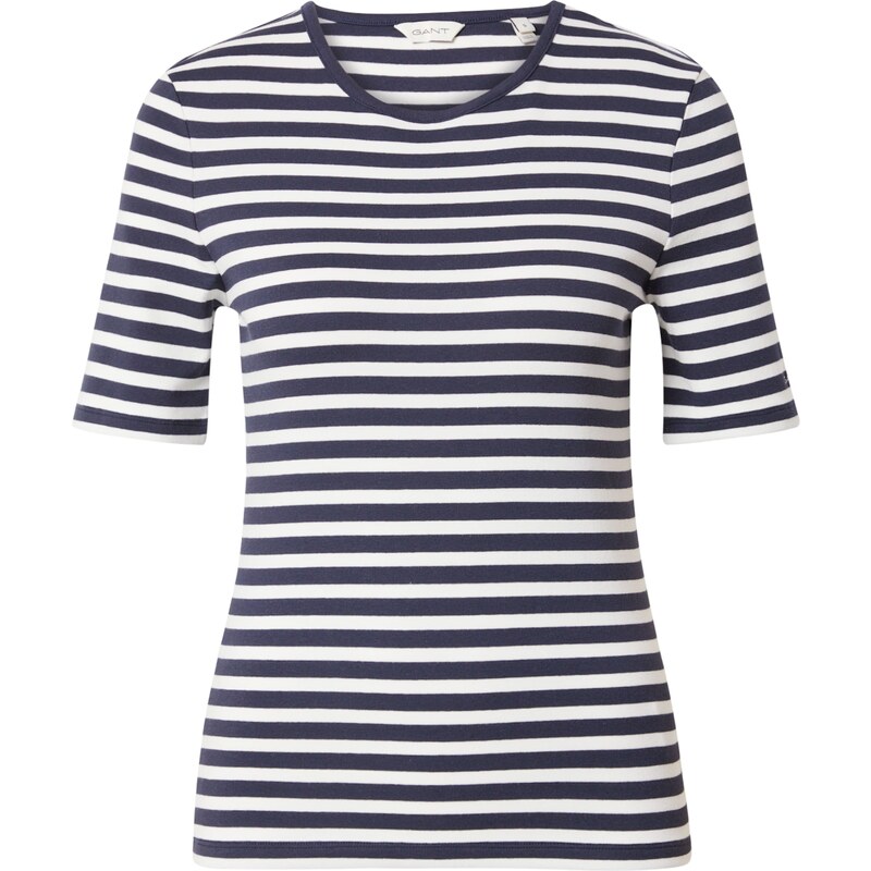 GANT Tričko námornícka modrá / biela 44221200