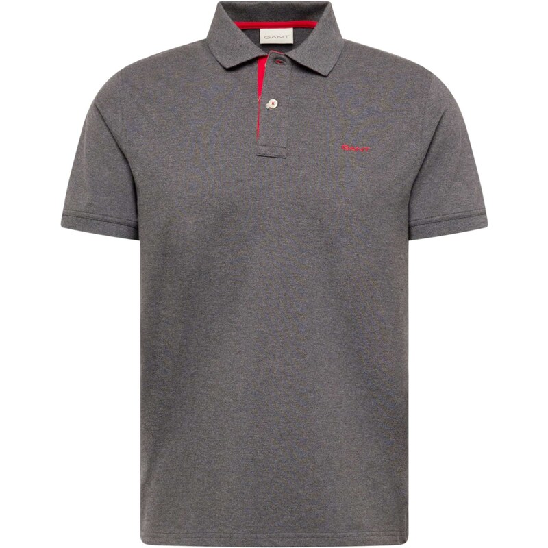 GANT Tričko tmavosivá / červená 44221375