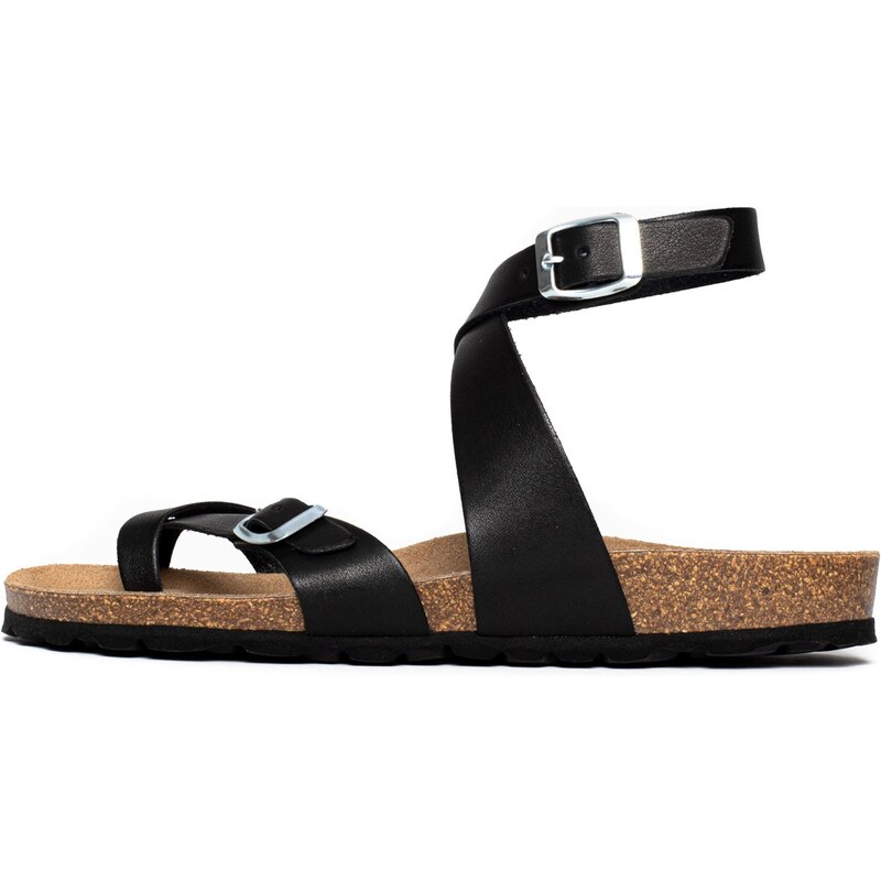 Bayton Žabky Swan hnedá / čierna 54445009