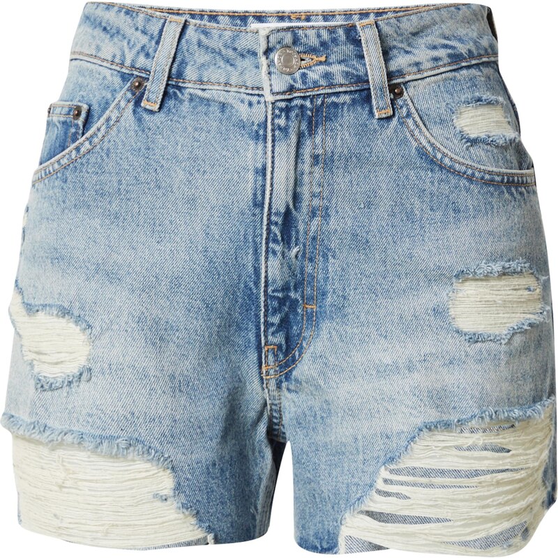 TOPSHOP Džínsy modrá denim 44567188