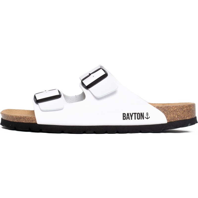 Bayton Šľapky Atlas čierna / biela 54248387