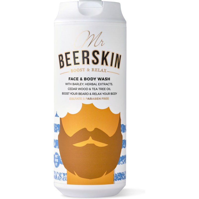Mr. Beerskin Boost and relax sprchový gél 440ml