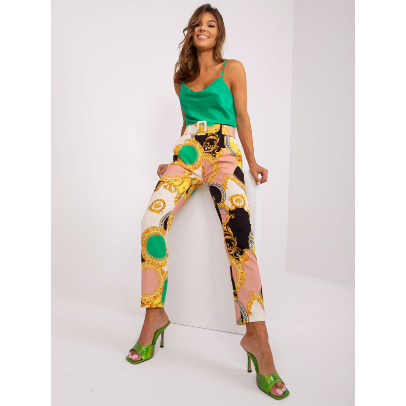 Italy Moda Trousers-DHJ-SP-12787D.23X-black-beige 64686255