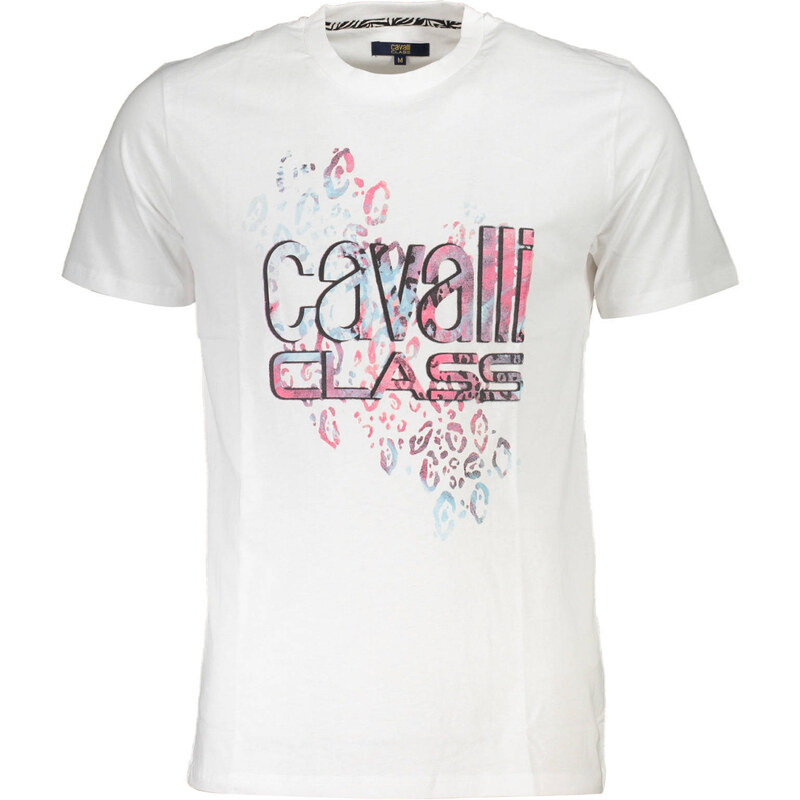 Cavalli Class pánske tričko biele 64710399