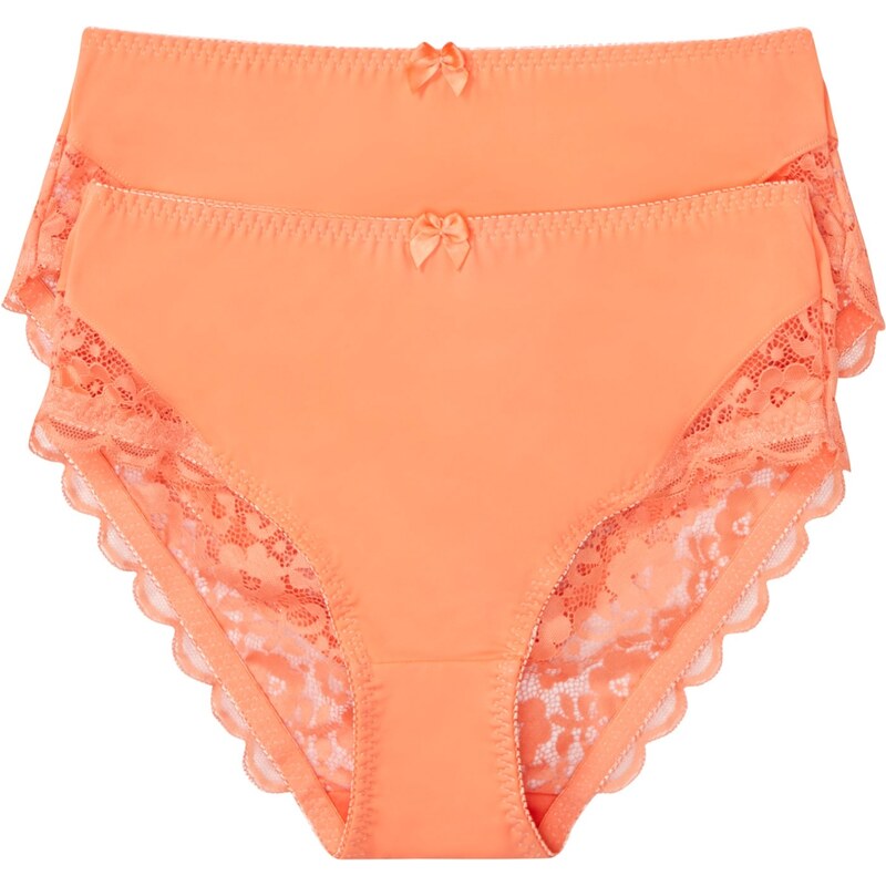 bonprix Maxi nohavičky (2 ks), farba oranžová 45131923