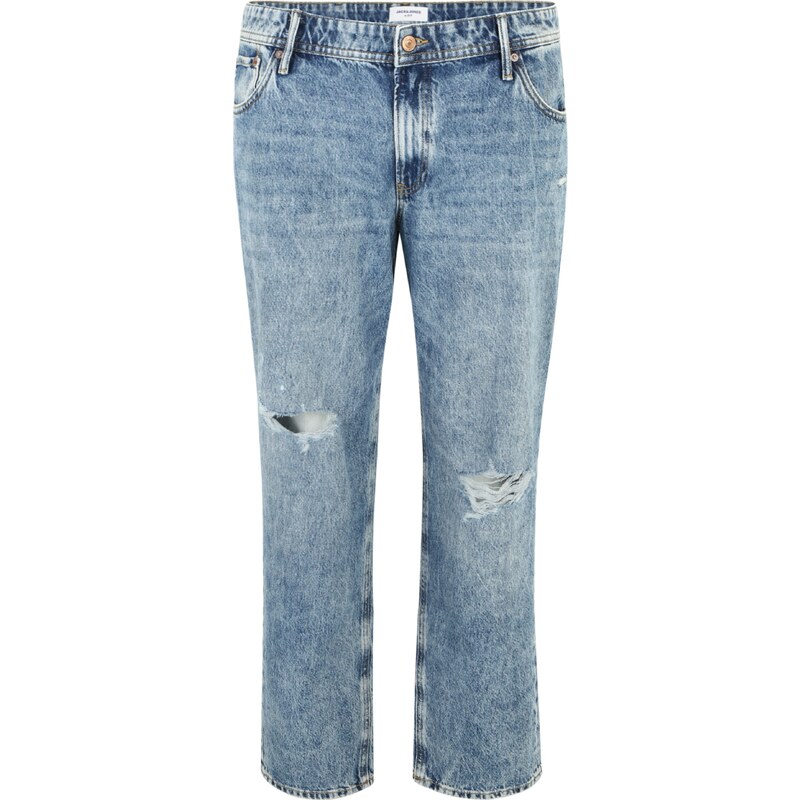 Jack & Jones Plus Džínsy Mike modrá denim / hnedá 44380526