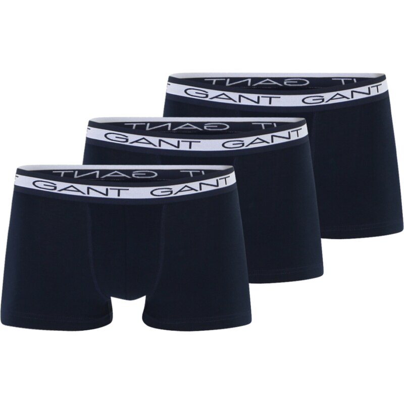 GANT Boxerky námornícka modrá / biela 68630208