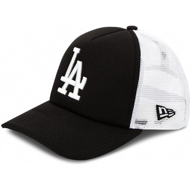 New Era LA Dodgers Clean Blue A-Frame Trucker Cap 65398206