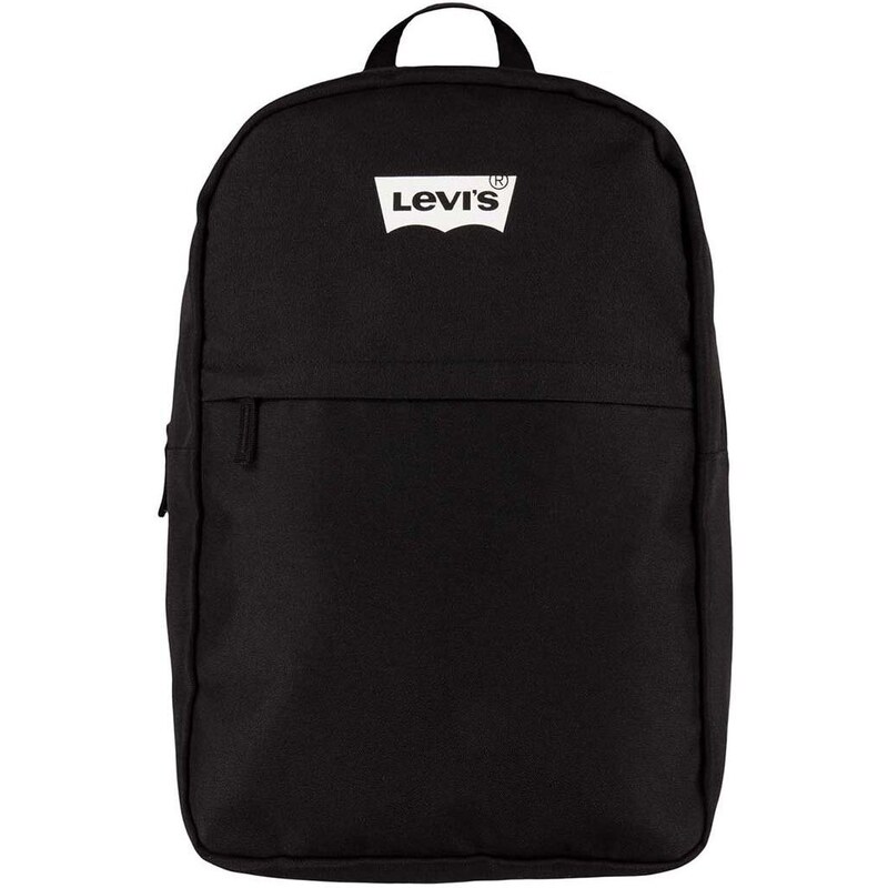 Detský ruksak Levi's čierna farba, malý, s potlačou