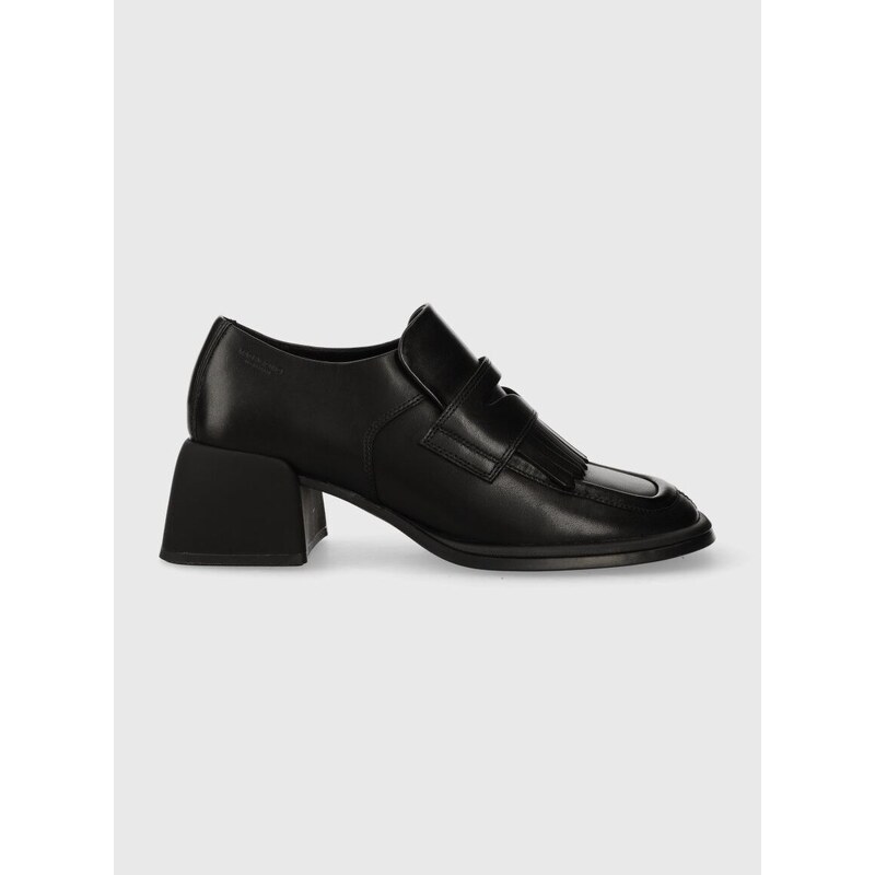 Poltopánky Vagabond Shoemakers ANSIE čierna farba, na podpätku, 5645.001.20