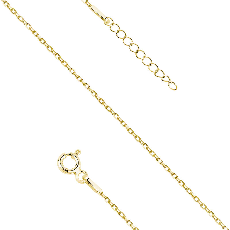 Olivie Strieborná retiazka na nohu GOLD 7539 44406395