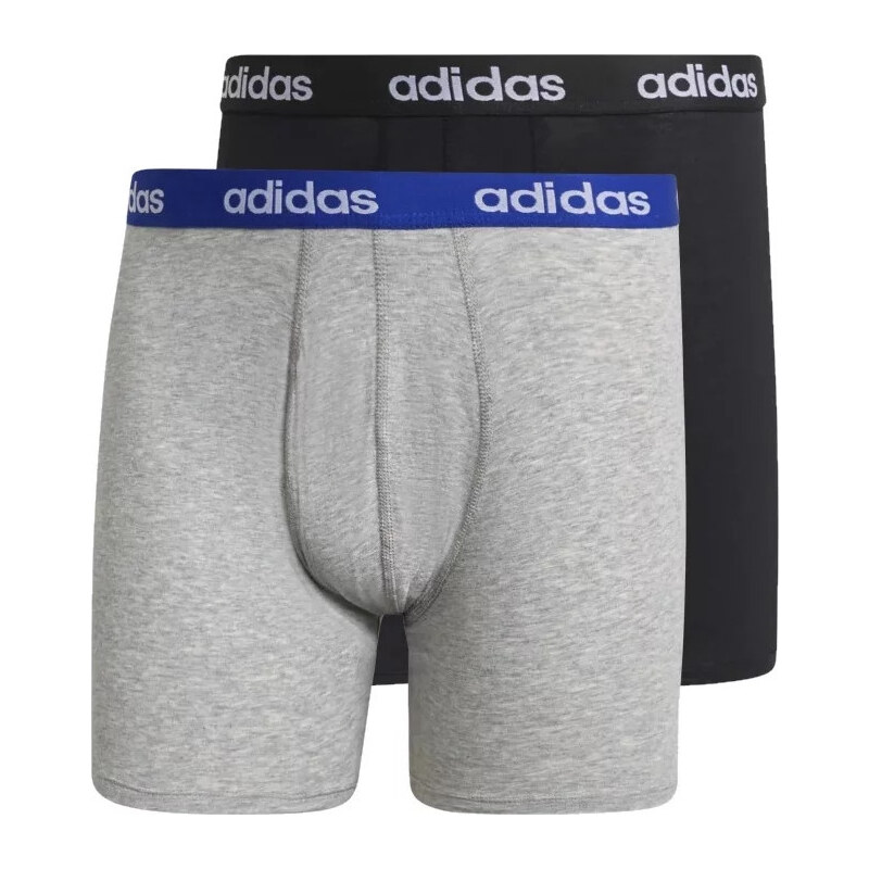 Čierno-sivá sada boxeriek adidas Linear Brief Boxer 2 Pack GN2072 23218179