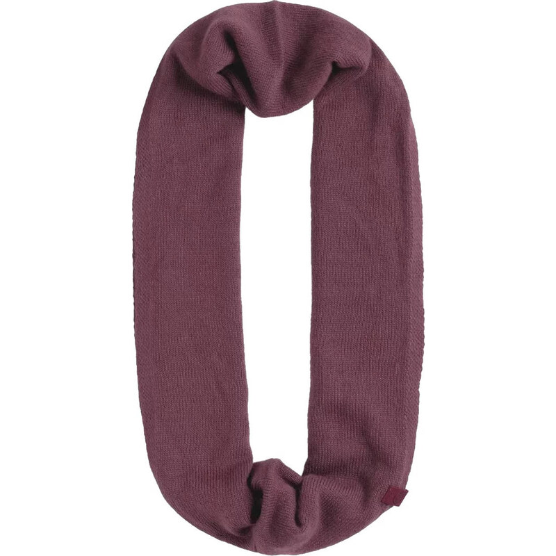 Vínový kruhový šál Buff Yulia Knitted Infinity Scarf 1242315121000 31139744