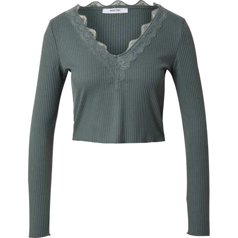 ABOUT YOU Tričko Noelle tmavozelená 54253939