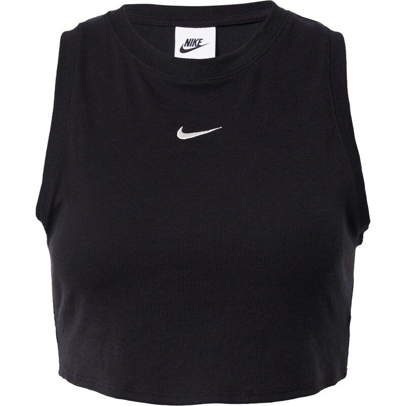 NIKE Top Essential čierna / biela 44705191