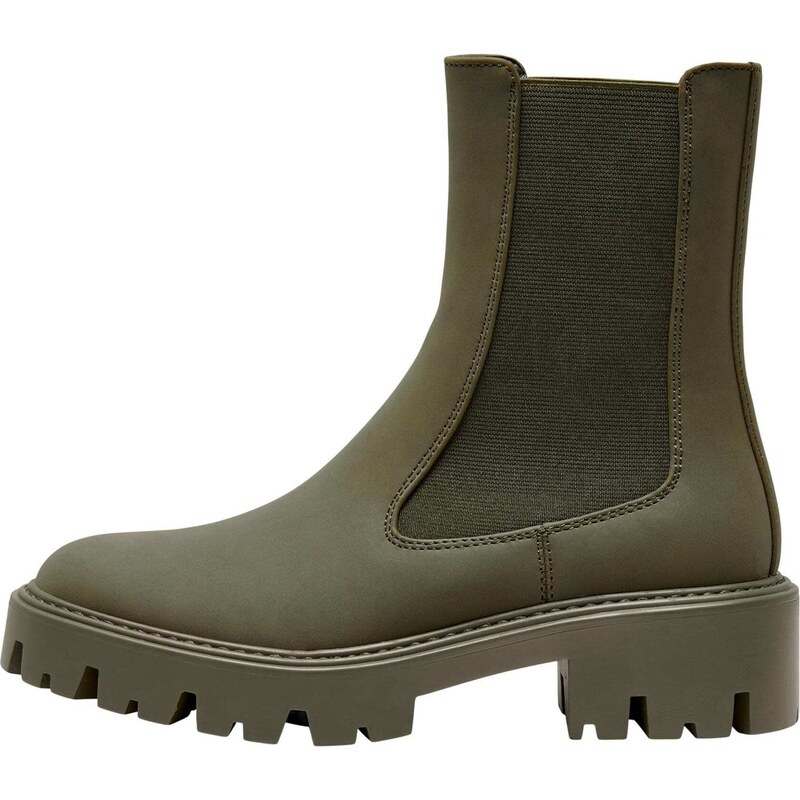 ONLY Chelsea čižmy Betty olivová 46803510