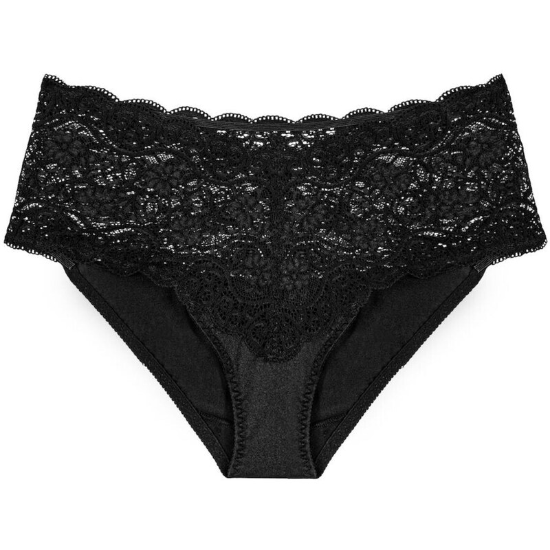 Dámske nohavičky Amourette 300 Maxi X - BLACK - black 0004 - TRIUMPH 61961933