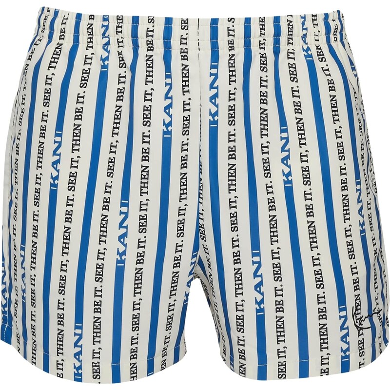 Karl Kani Plavecké šortky modrá / čierna / biela 54250002