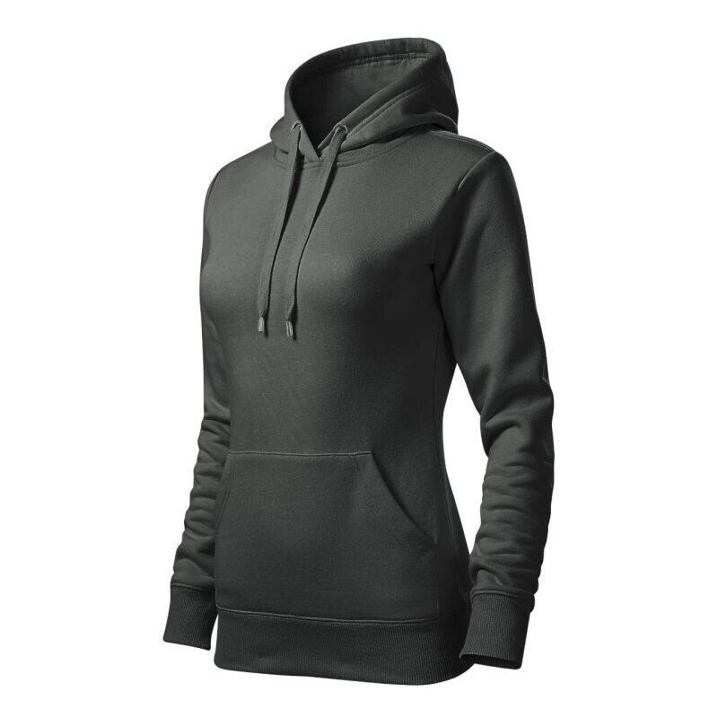 Malfini Cape Free W MLI-F1467 tmavá khaki mikina 50980434