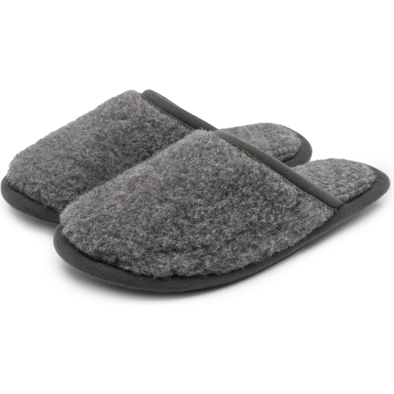 Vlnka Vlnené papuče tmavo sivá veľkosti obuvi - dospelí 38-39 65061840