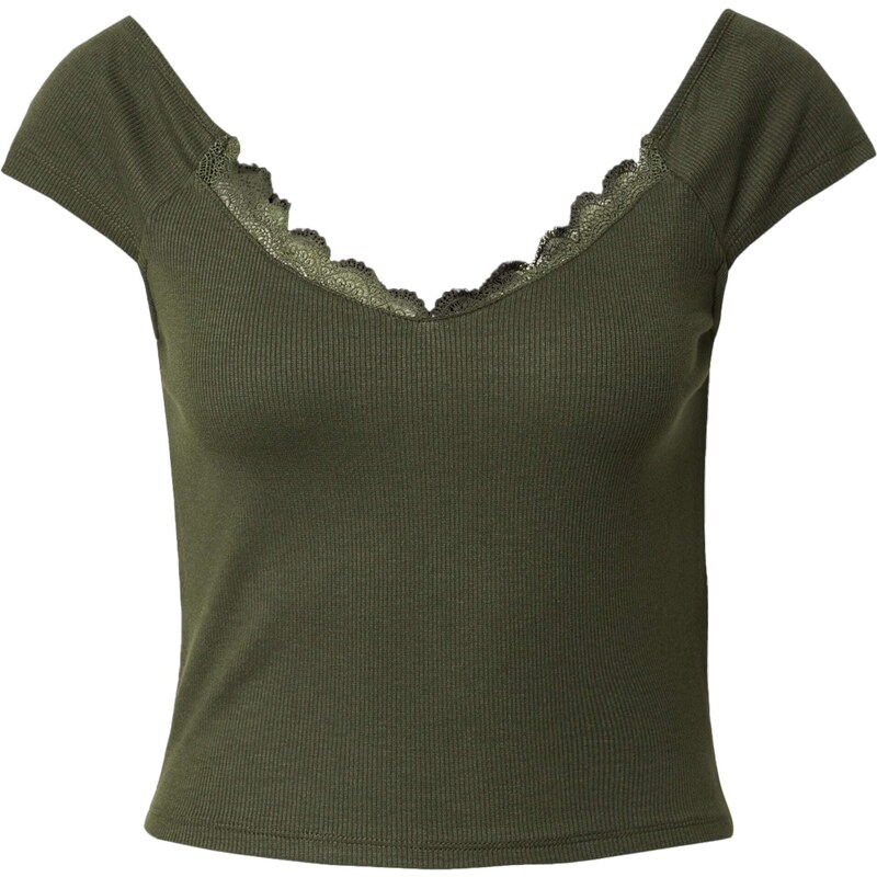 ABOUT YOU Tričko Mele tmavozelená 54250524