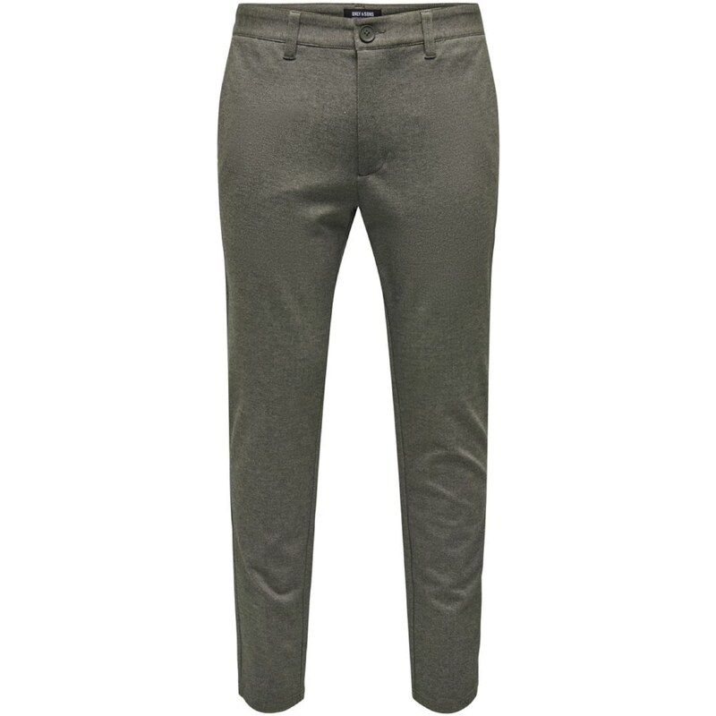Only & Sons Chino nohavice Mark jedľová / šedobiela 44446299