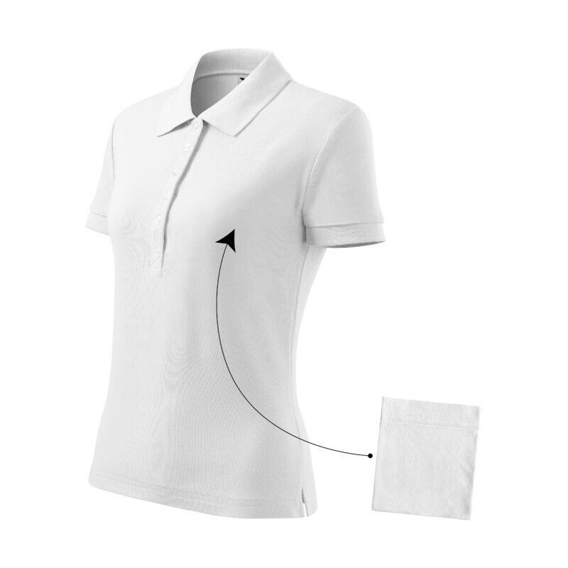 Polokošeľa Malfini Cotton W MLI-21300 biela 44507435