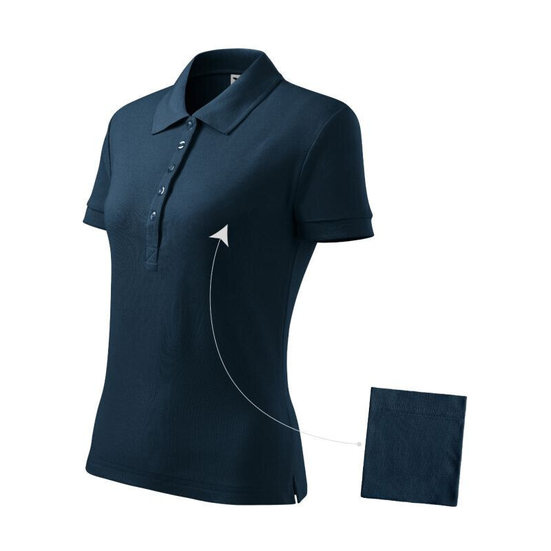 Polokošeľa Malfini Cotton W MLI-21302 navy blue 44507436