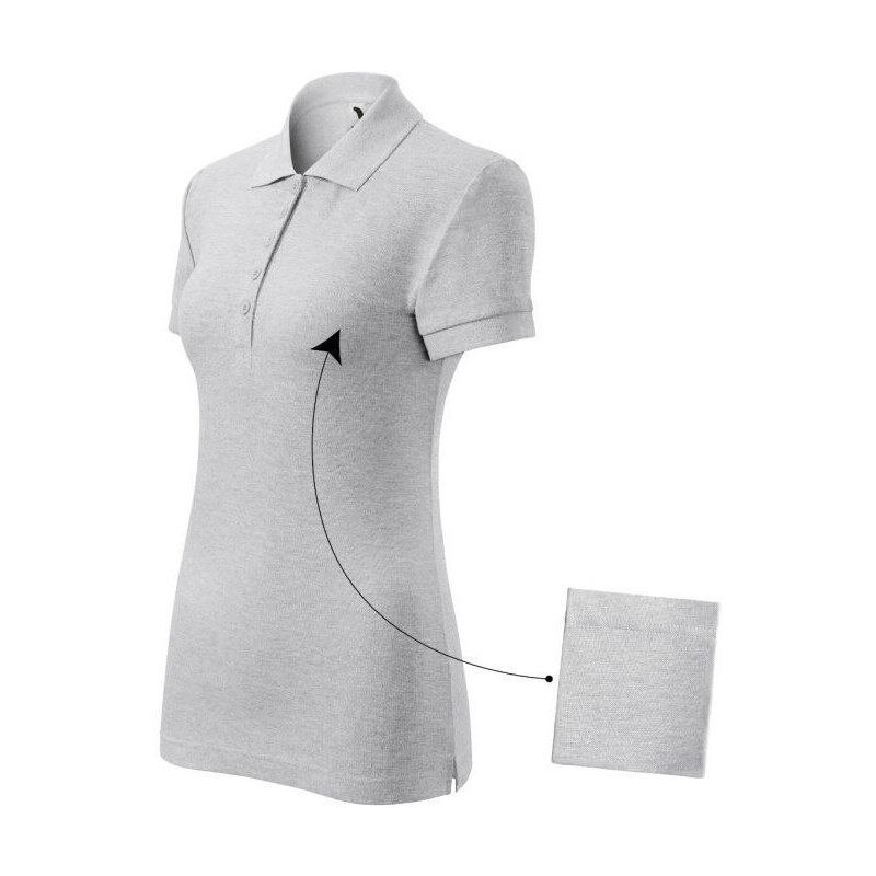 Polokošeľa Malfini Cotton W MLI-21303 light grey melange 44507437