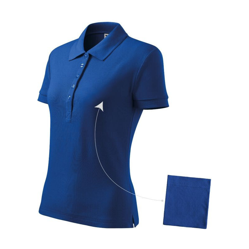 Bavlnené polo tričko Malfini W MLI-21305 chrpový odtieň 44507439