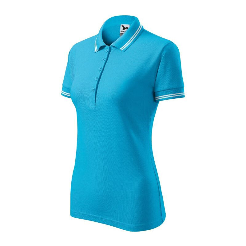 Polokošeľa Adler Urban W MLI-22044 tyrkysová 44507514