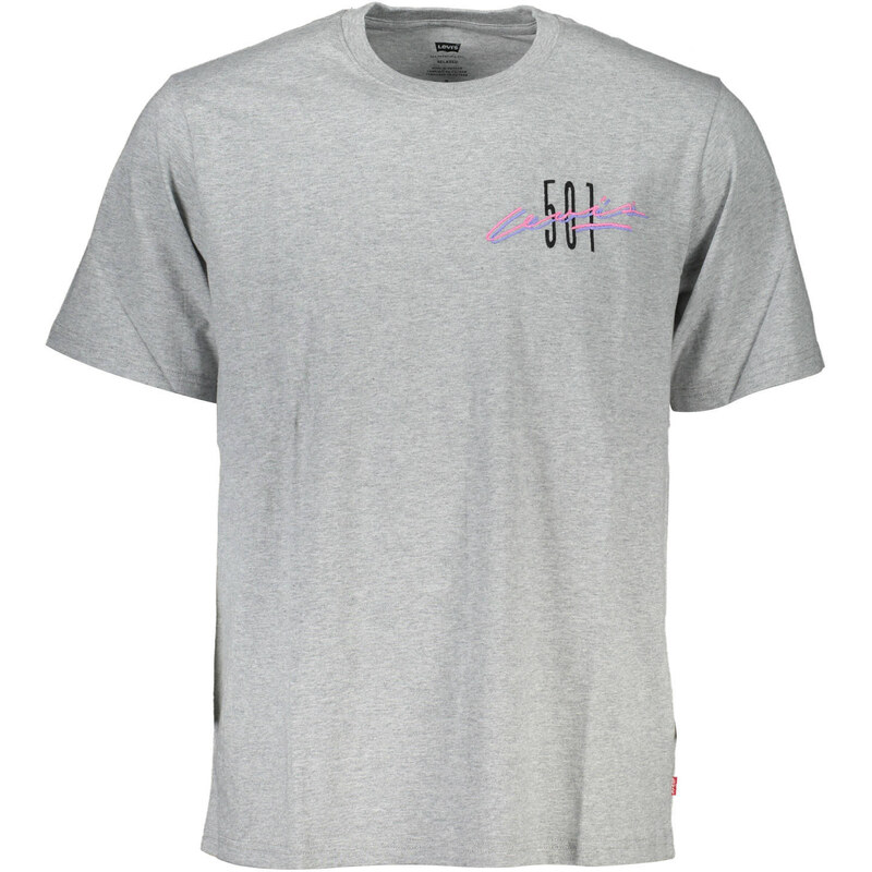 LEVIS pánske tričko s krátkym rukávom šedé 64705897