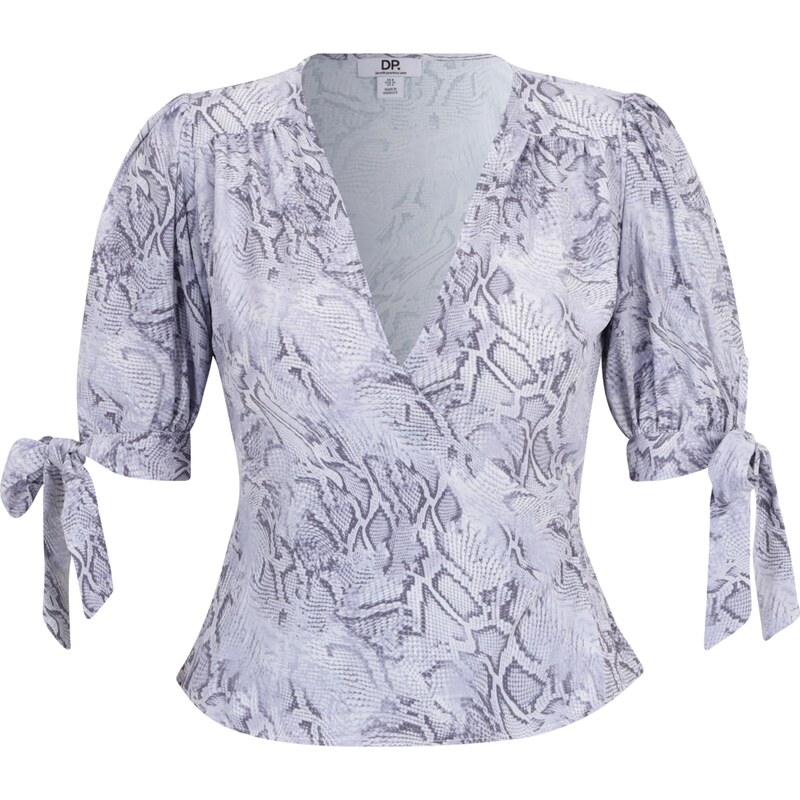 Dorothy Perkins Petite Blúzka dymovo šedá / svetlofialová 63144362