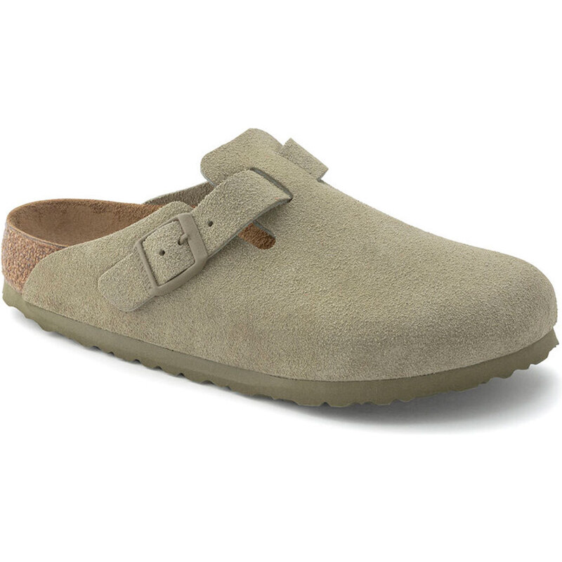 Birkenstock Boston Suede Leather Regular Fit 66113457