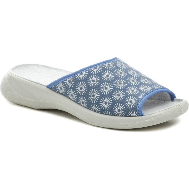 Befado 442D198 modré dámske papuče 44461042