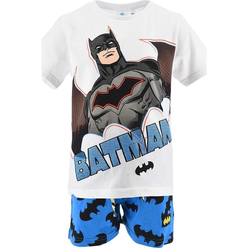 Bielo-modrý letný set Batman 44461379