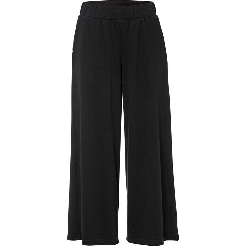 bonprix Džersejové nohavice s pohodlným pásom, farba čierna 44892522