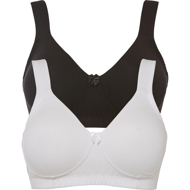 bonprix Minimizer podprsenka bez kostíc s bio bavlnou (2 ks v balení), 44892538