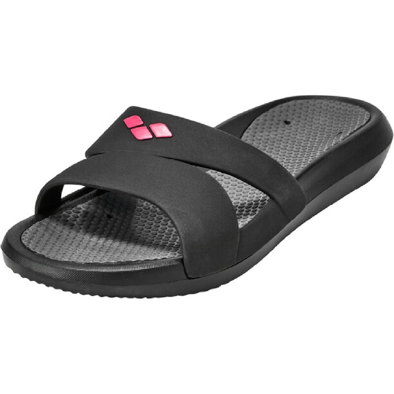 ARENA Plážové / kúpacie topánky Nina purpurová / čierna 54249628