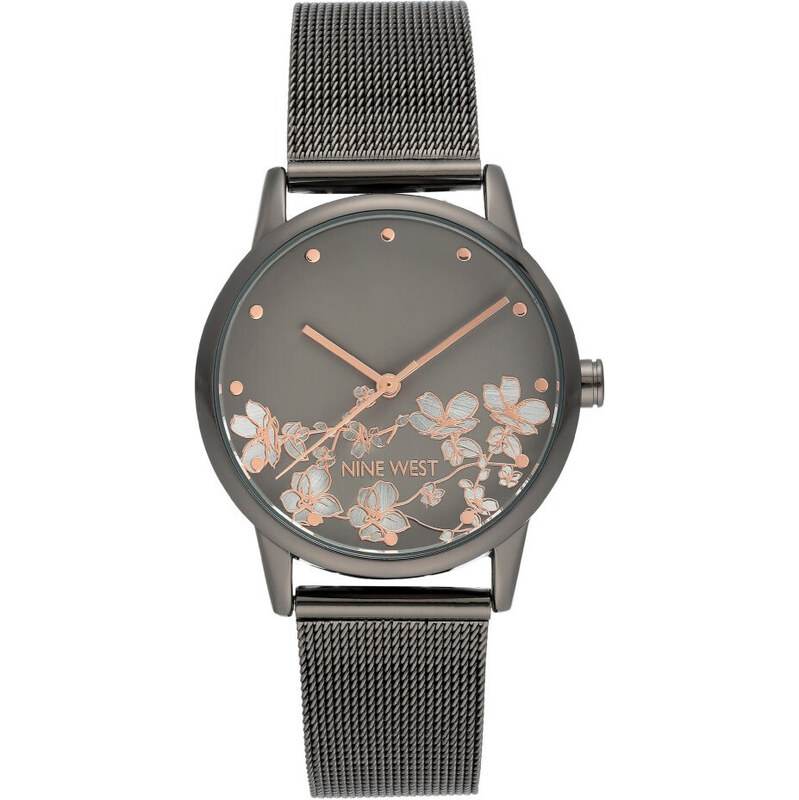 Nine West Analógové hodinky NW/2429FLGY 66595472