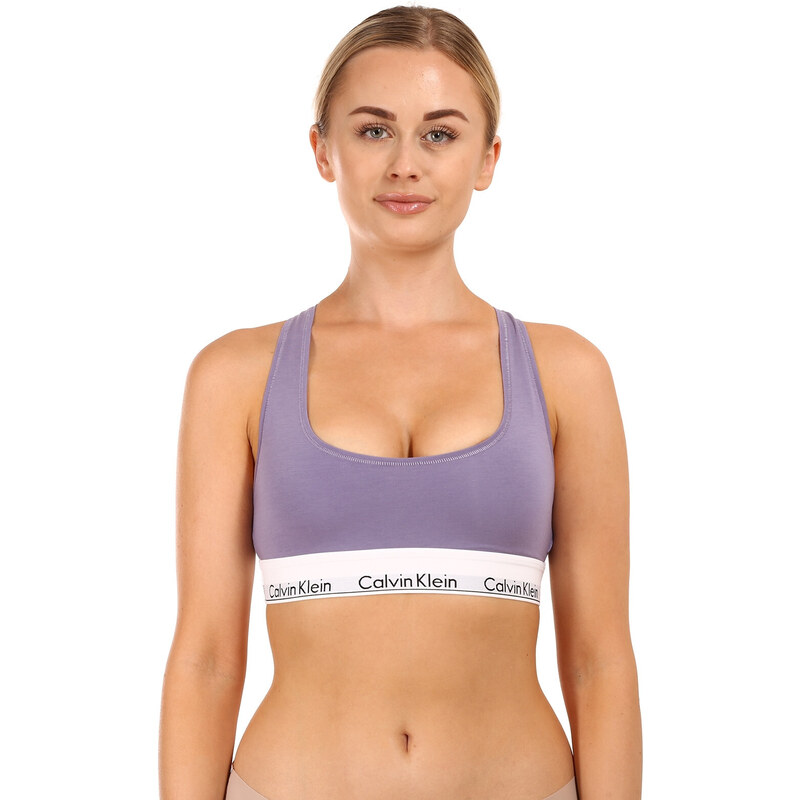 Dámska podprsenka Calvin Klein fialová (F3785E-AIP) 44479817