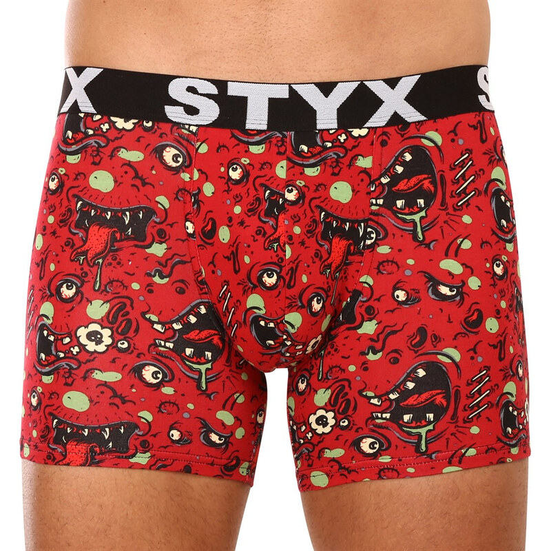 Pánske boxerky Styx long art športová guma zombie (U1451) 44479829