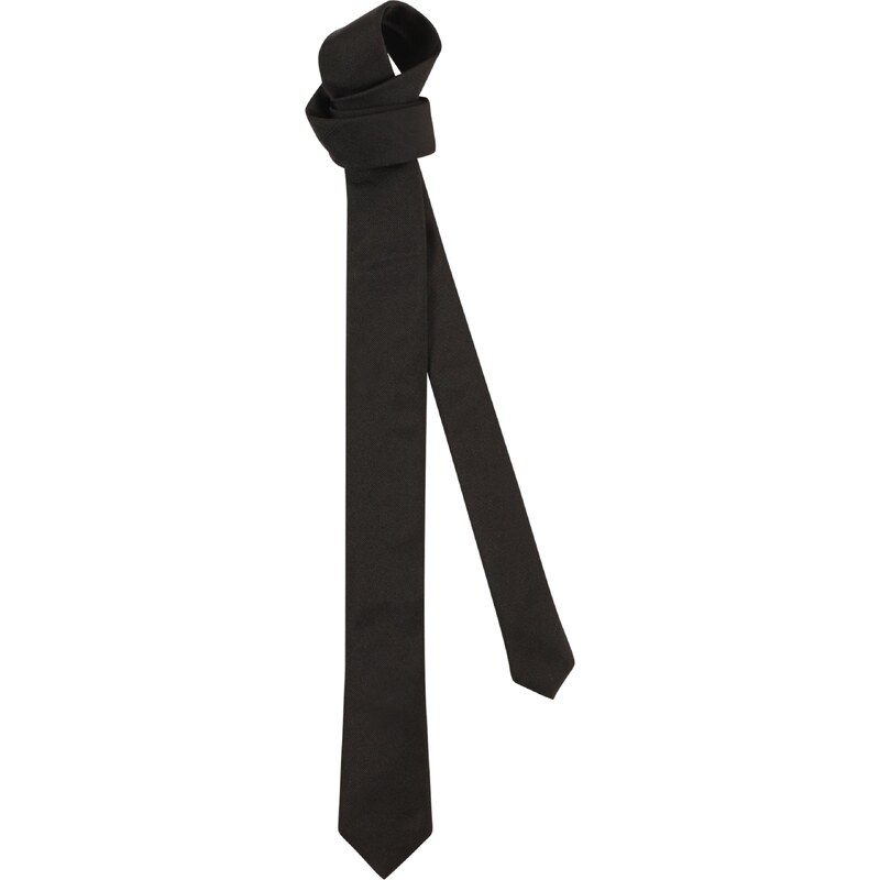 BOSS Kravata čierna 44487577