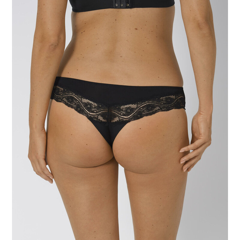 Tanga Lovely Micro Brazilian String Black - TRIUMPH 43895498
