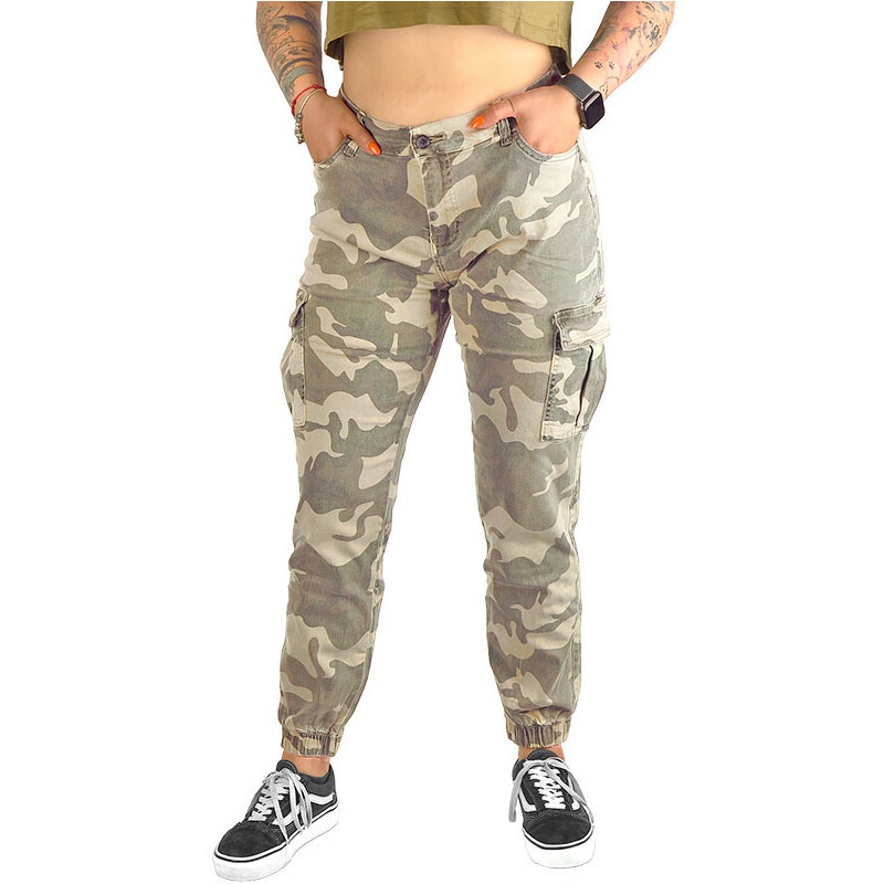 Dámske maskáčové nohavice ReDress R7013C 44488740