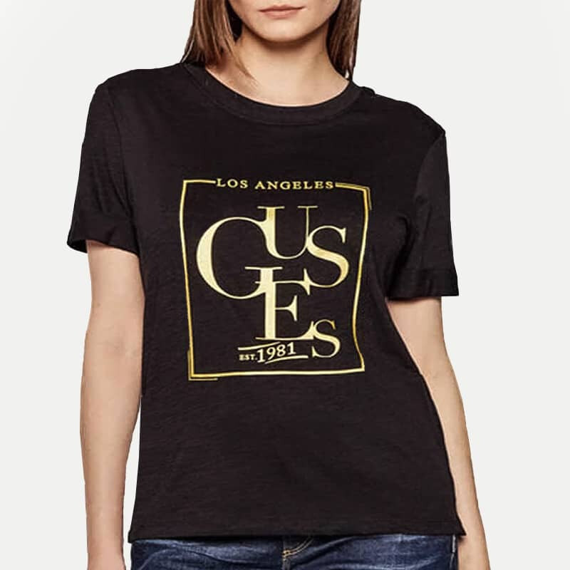 Dámské černé triko Guess 25943 44747626