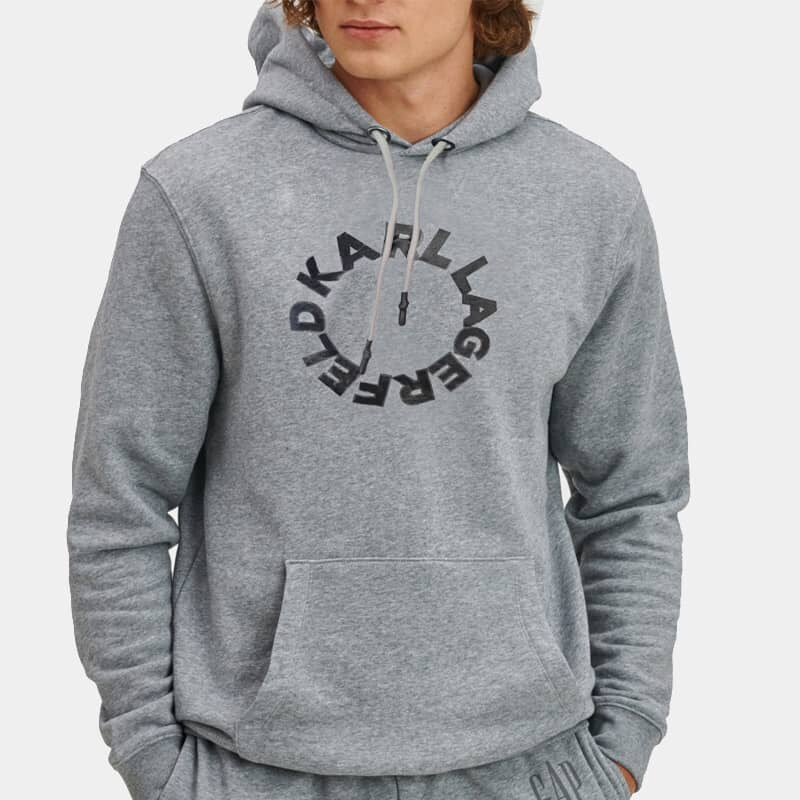 Pánská šedá mikina Karl Lagerfeld 30958 44747646