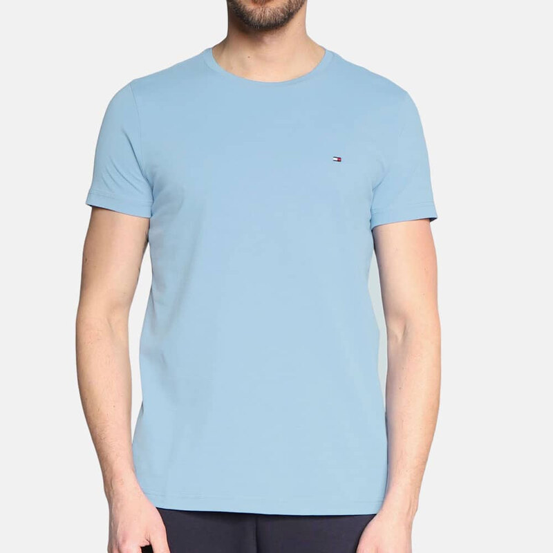 Pánské světle modré triko Tommy Hilfiger 53772 44747722
