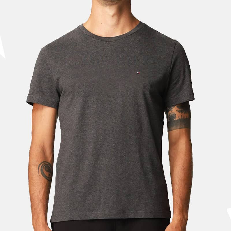 Pánské šedé triko Tommy Hilfiger 54147 44747732